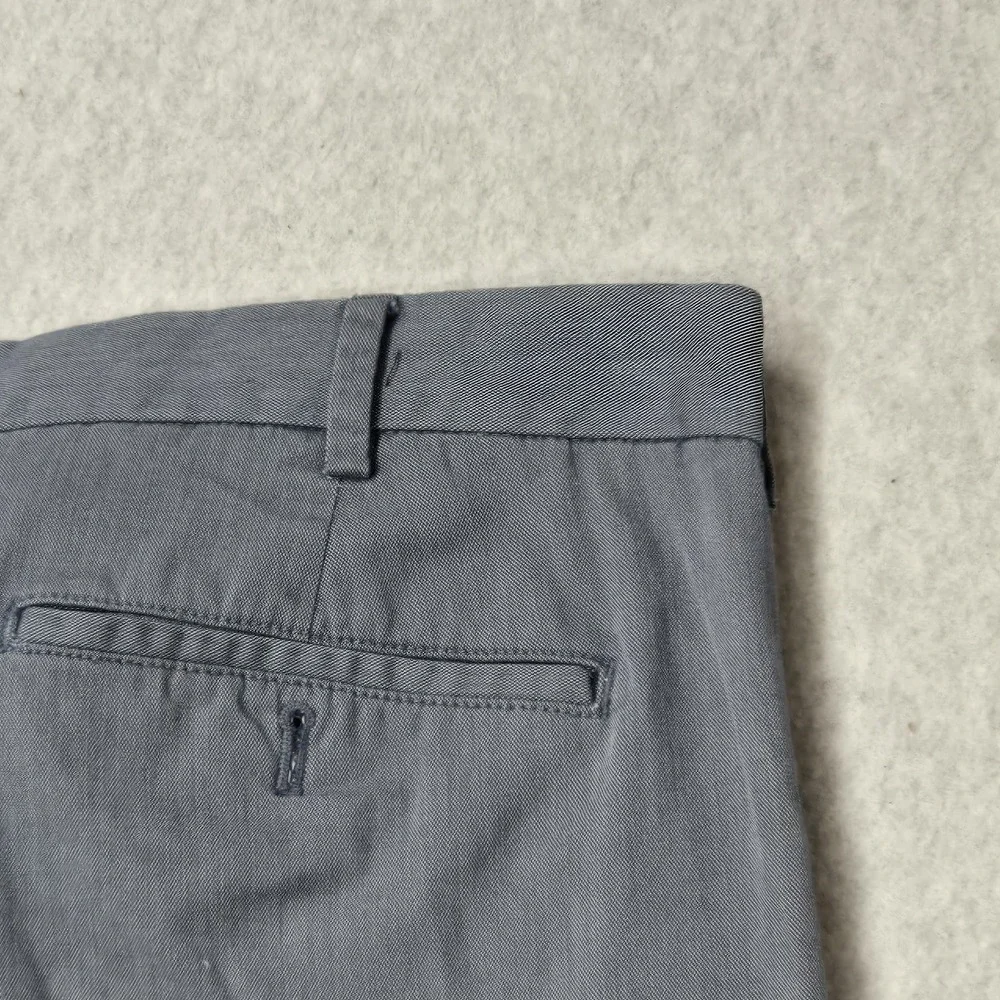 Banana Republic Men‎ Pants 38X32 Gray Chino Slim-Tapered Fit Slim